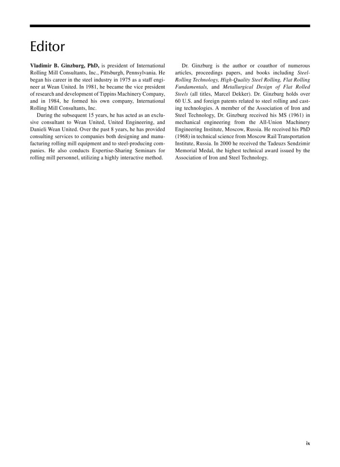 image for page Flat-rolled steel processes