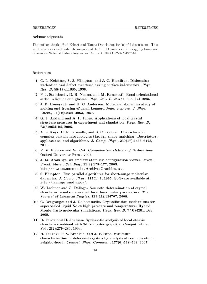 image for page Structure identification methods for atomistic simulations of crystalline materials
