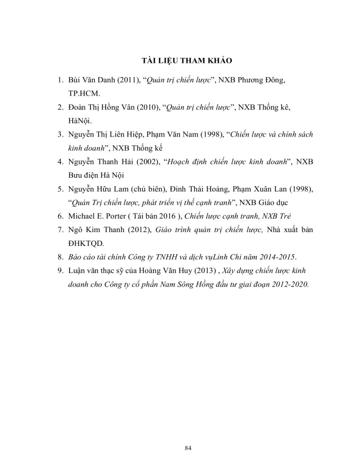 image for page Hoạch định chiến lƣợc kinh doanh của công ty tnhh và dịch vụ linh chi đến năm 2020