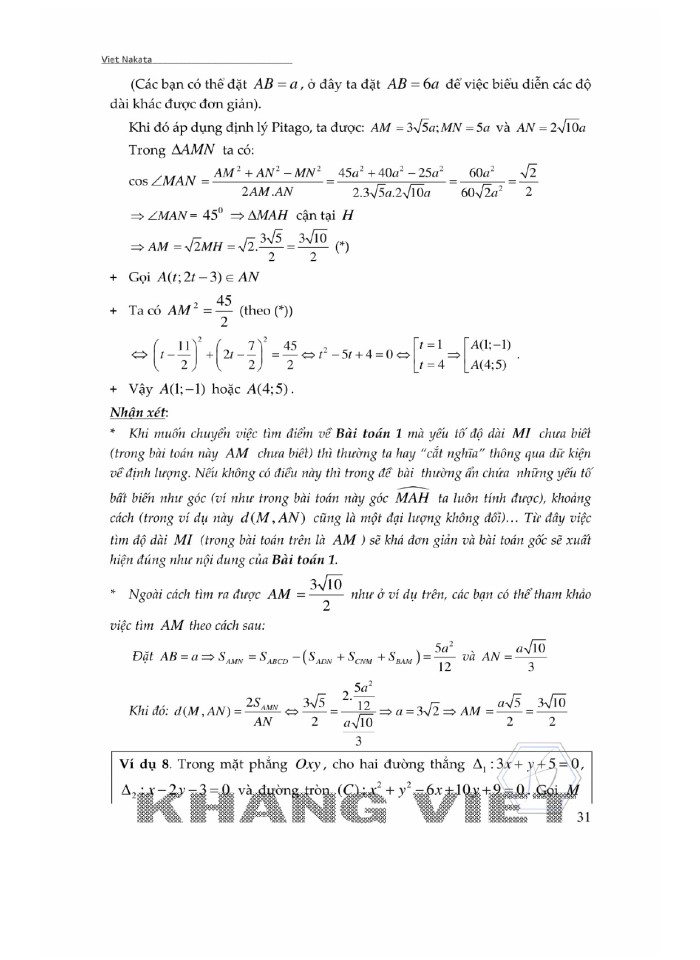 image for page 10 bài toán trọng điểm tuy duy giải nhanh Hình học Oxy