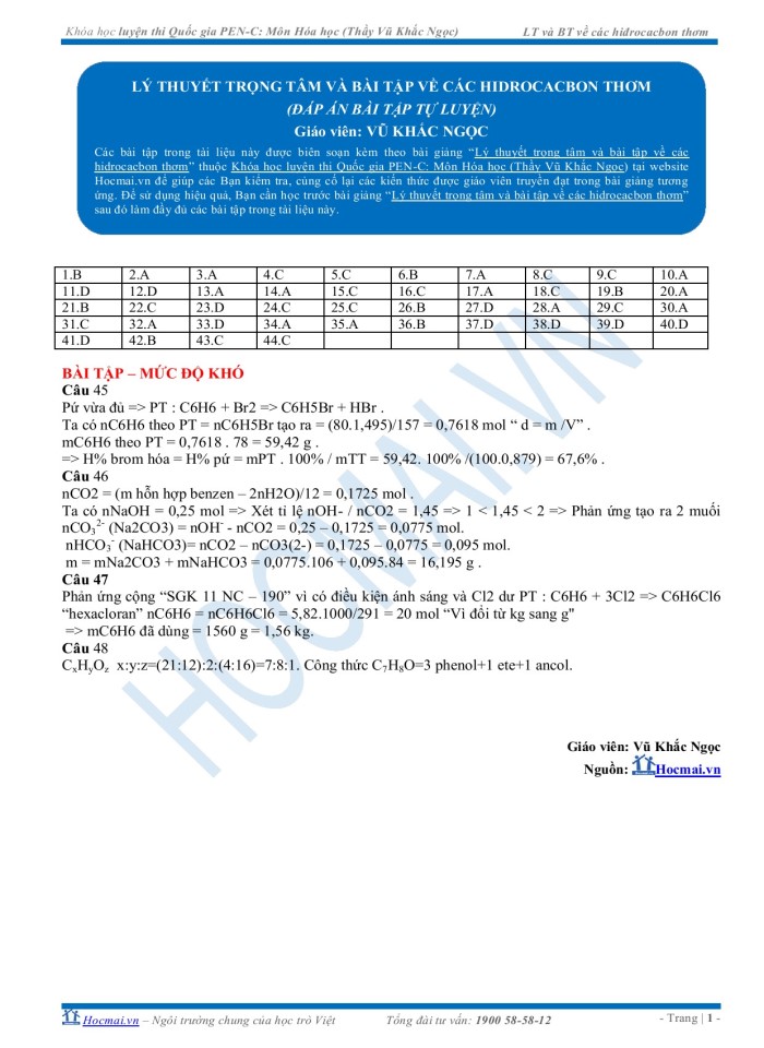 image for page Lý thuyết trọng tâm và bài tập ankan, xicloankan