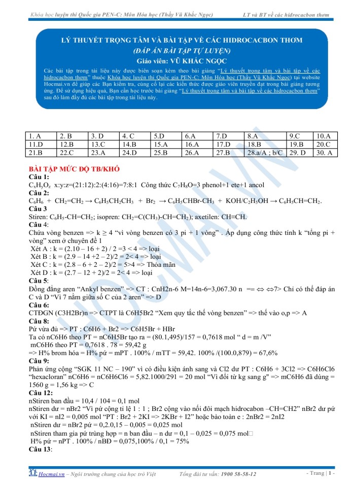 image for page Lý thuyết trọng tâm và bài tập ankan, xicloankan