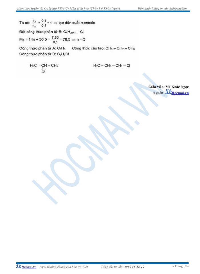 image for page Lý thuyết trọng tâm và bài tập ankan, xicloankan