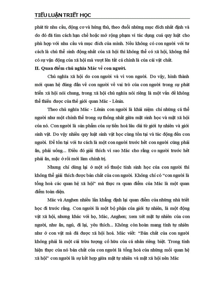 image for page Quan điểm của chủ nghĩa Mác về con người