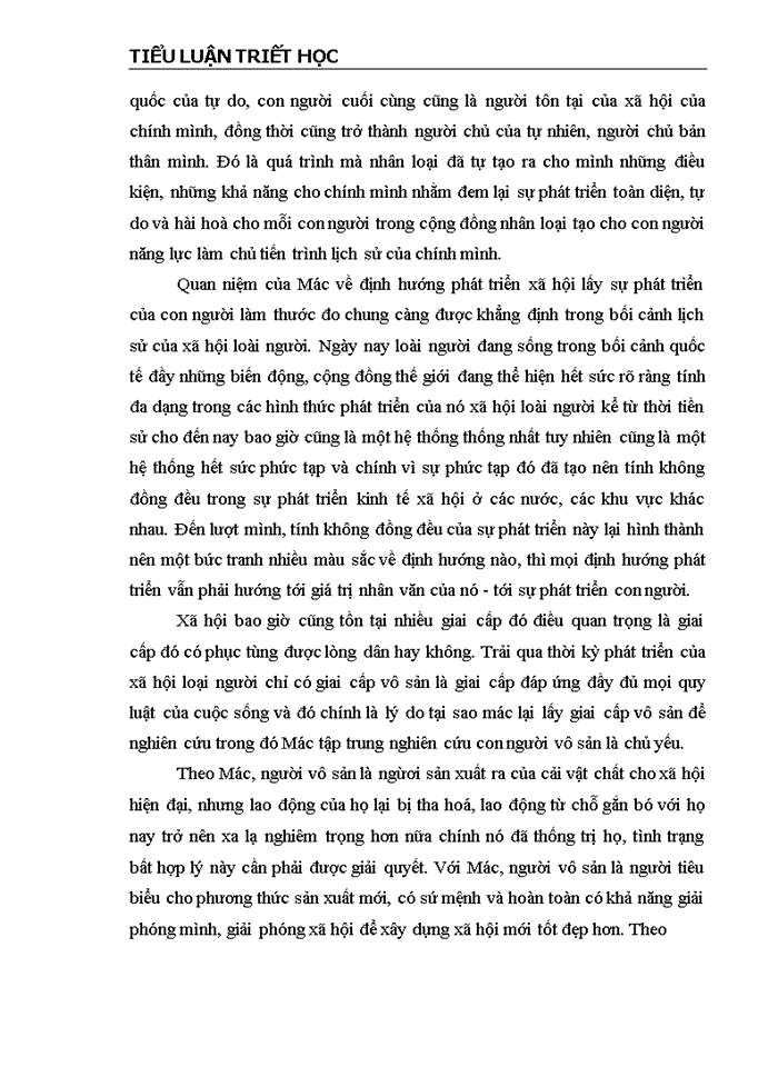 image for page Quan điểm của chủ nghĩa Mác về con người