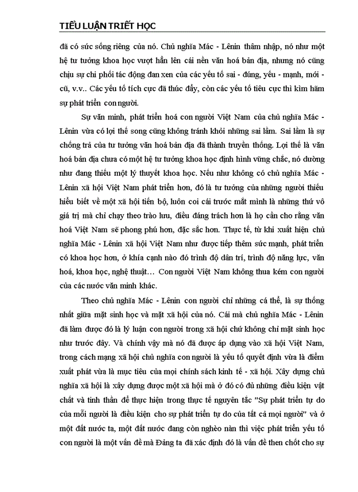 image for page Quan điểm của chủ nghĩa Mác về con người