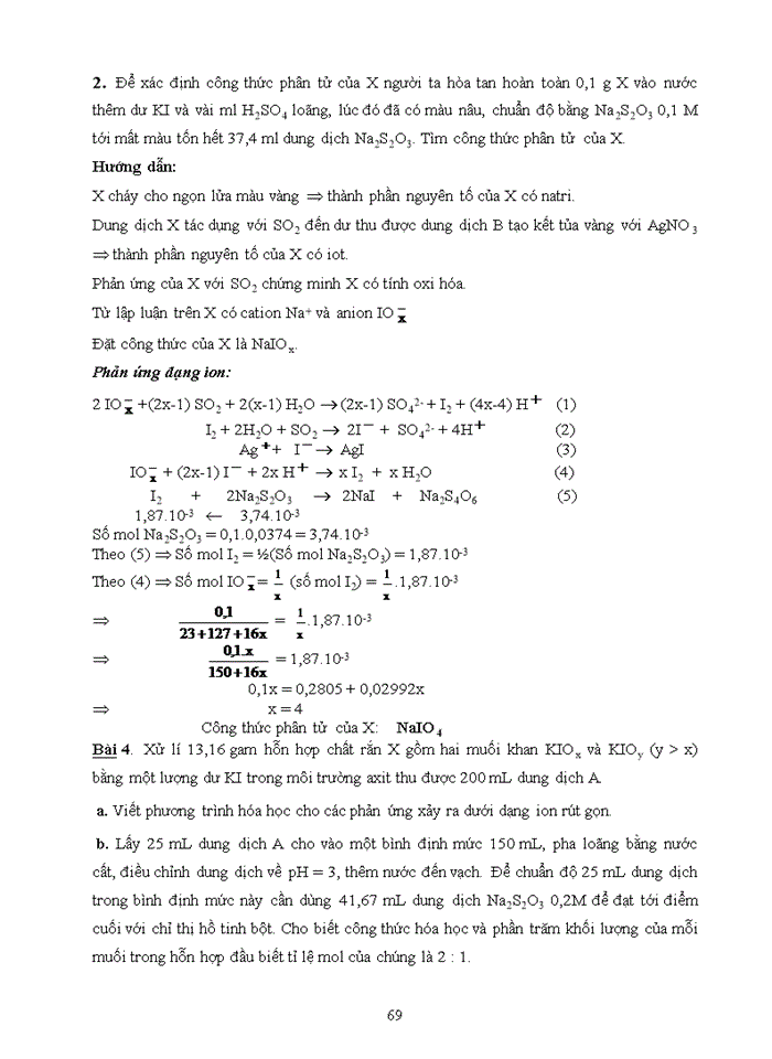 image for page Xây dựng hệ thống bài tập nâng cao về nhóm halogen