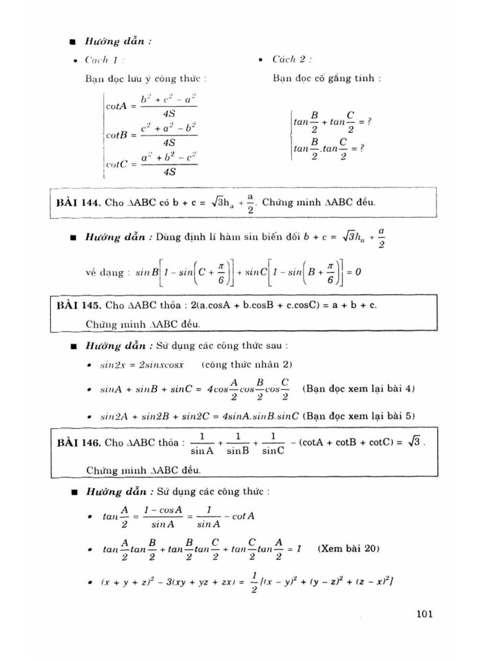image for page Nhận dạng tam gác không dùng bất đẳng thức
