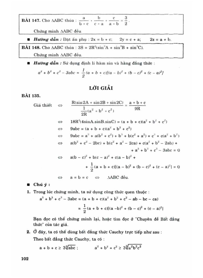 image for page Nhận dạng tam gác không dùng bất đẳng thức