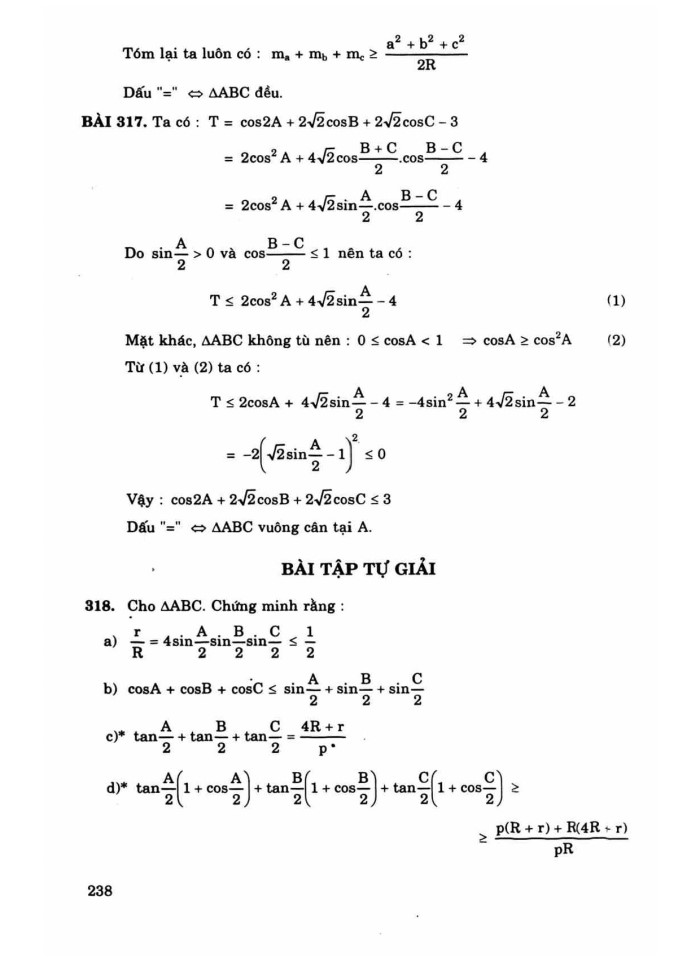 image for page Nhận dạng tam gác không dùng bất đẳng thức