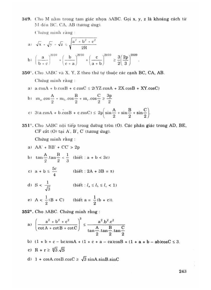 image for page Nhận dạng tam gác không dùng bất đẳng thức