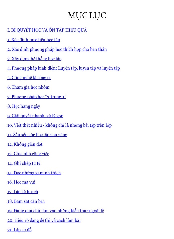 image for page Bí quyết vượt qua kỳ thi