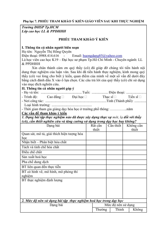 image for page Xây dựng và sử dụng hệ thống bài tập thực nghiệm trong dạy học phần hóa học phi kim ở trường trung học phổ thông