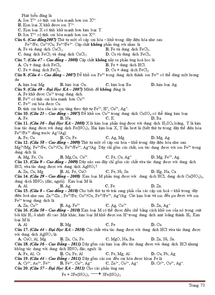 image for page Đại cương về kim loại