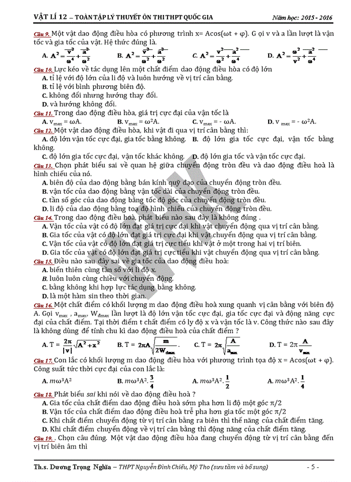 image for page Vật lí 12 – toàn tập lý thuyết ôn thi thpt quốc gia
