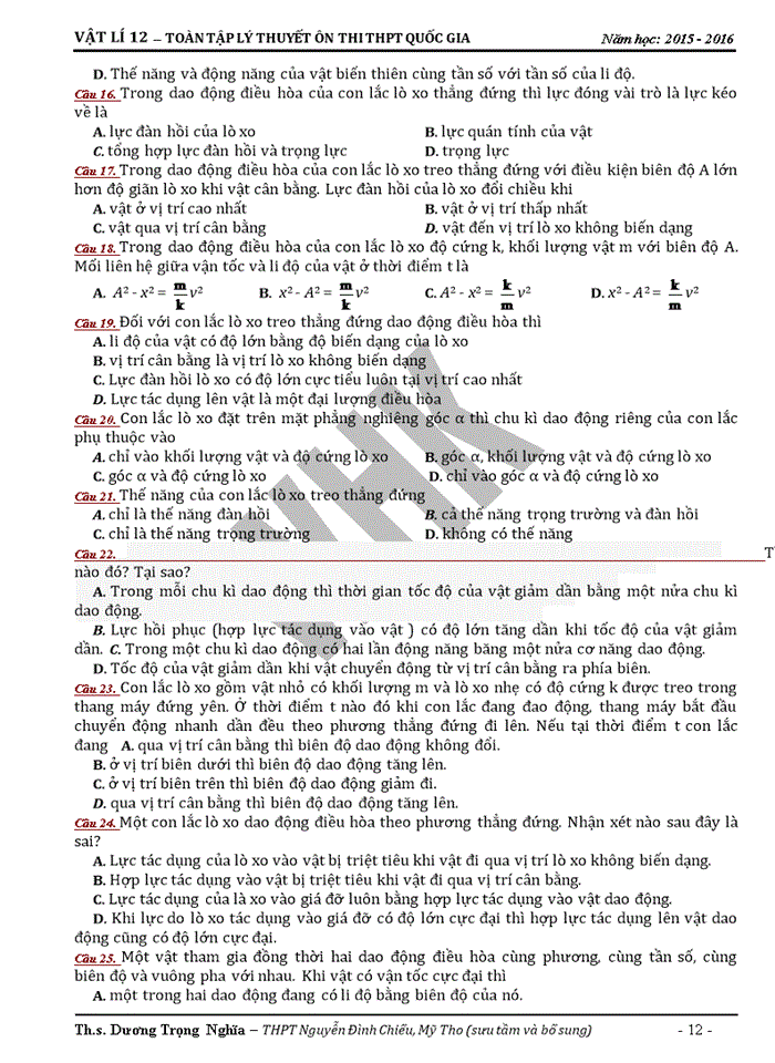 image for page Vật lí 12 – toàn tập lý thuyết ôn thi thpt quốc gia