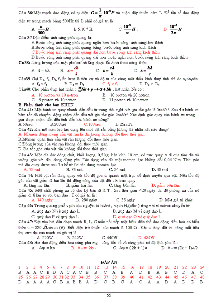 image for page Tài liệu ôn thi thpt quốc gia môn vật lý