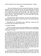 Sự phân bố và đặc trưng văn hóa của nhóm ngôn ngữ Viêt – Mường