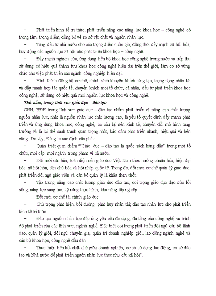 image for page Quan điểm của triết học Mác – Lênin về con người vào vấn đề xây dựng con người việt nam trong sự nghiệp công nghiệp hóa, hiện đại hóa hiện nay