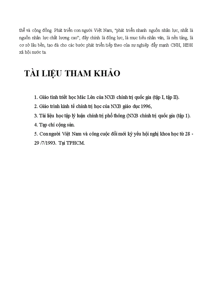 image for page Quan điểm của triết học Mác – Lênin về con người vào vấn đề xây dựng con người việt nam trong sự nghiệp công nghiệp hóa, hiện đại hóa hiện nay