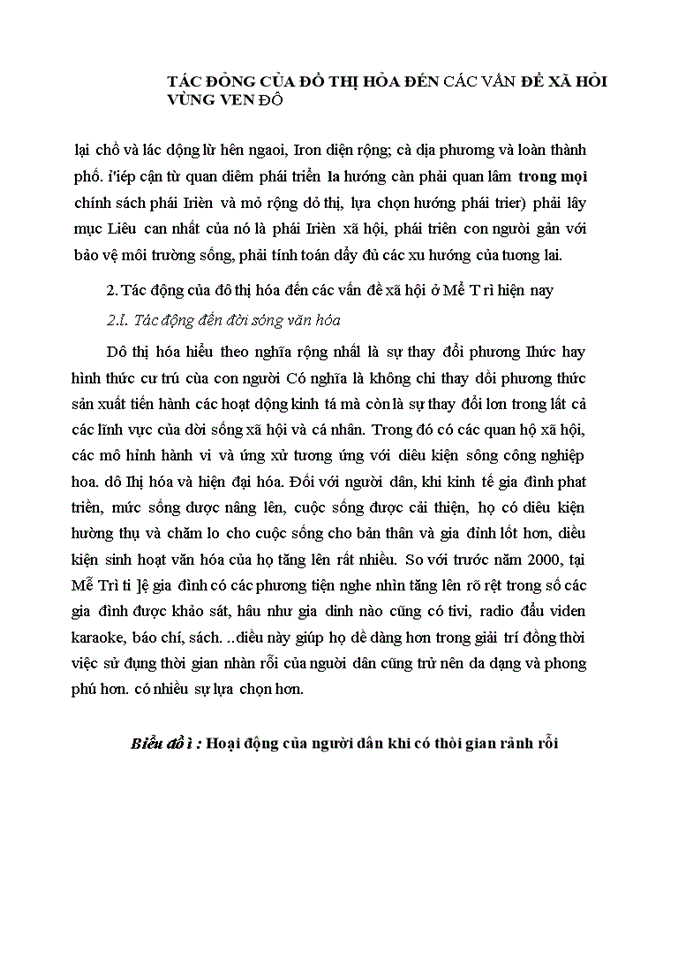 image for page Tác động của đô thị hóa đến các vấn đề xã hội vủng ven đô Hà Nội hiện nay, nghiên cứu trường hợp xã Mễ Trì, huyện Từ Liêm