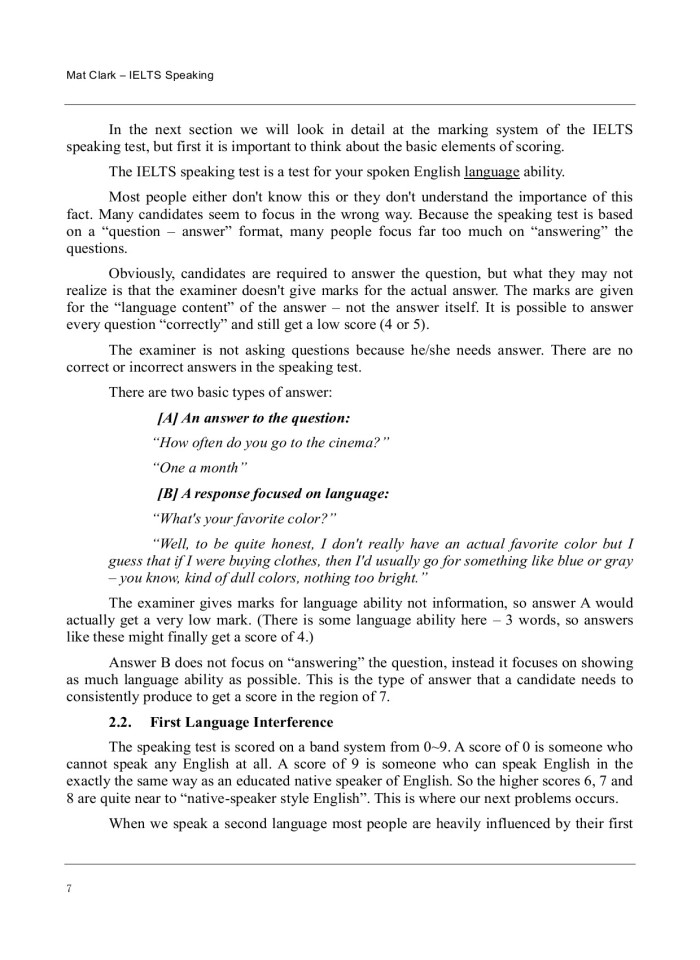 image for page Mat Clark – IELTS Speaking