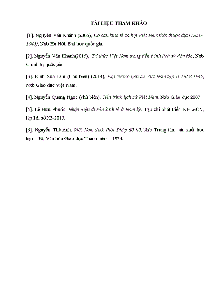image for page Cuộc khai thác thuộc địa lần thứ hai của thực dân Pháp và những chuyển biến trong cơ cấu kinh tế - xã hội Việt nam 1919- 1929