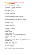 100 từ vựng tiếng Anh thông dụng về du lịch