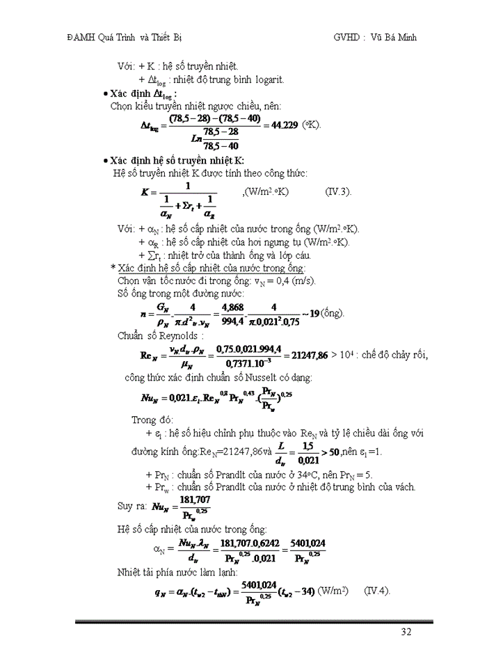image for page Thiết kế tháp chưng cất hệ Etanol - Nước hoạt động liên tục với nâng suất nhập liệu : 1000 kg/h có nồng độ 10% mol etanol