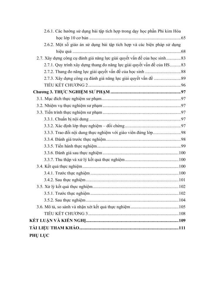image for page Xây dựng và sử dụng bài tập tích hợp trong dạy học phần phi kim hóa học lớp 10 trung học phổ thông