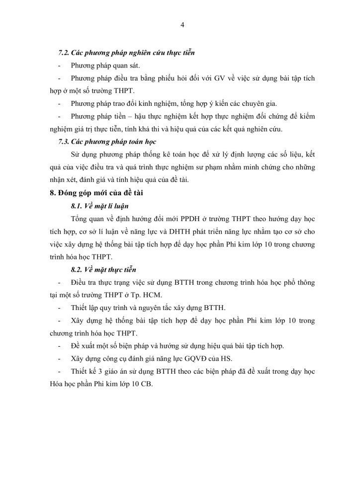 image for page Xây dựng và sử dụng bài tập tích hợp trong dạy học phần phi kim hóa học lớp 10 trung học phổ thông