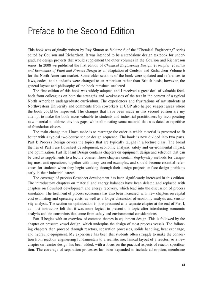 image for page Chemical engineering design principles practice and economics of plant and process design