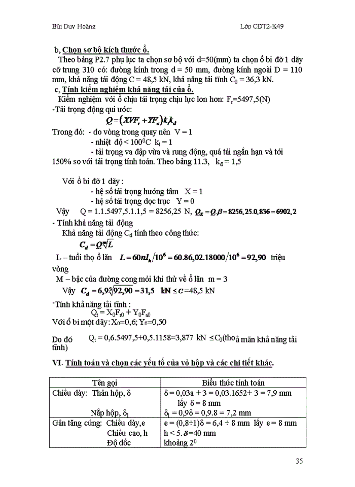 image for page Đồ án chi tiết máy