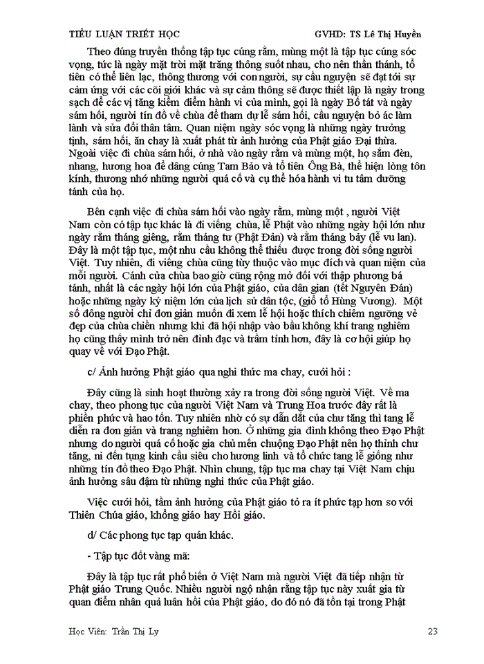 image for page Triết học phật giáo và ảnh hưởng của triết học phật giáo đối với xã hội việt nam.
