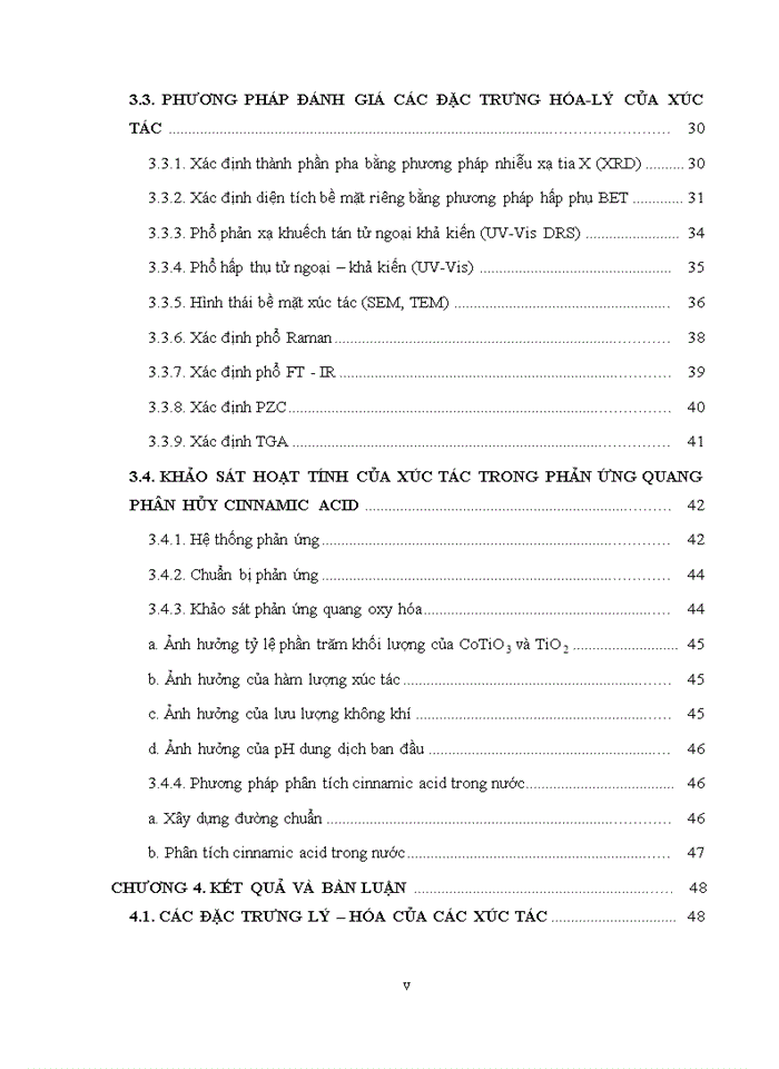 image for page Tổng hợp xúc tác dị cấu trúc CoTiO3-TiO2 cho phản ứng quang phân hủy cinnamic acid ở pha lỏng.
