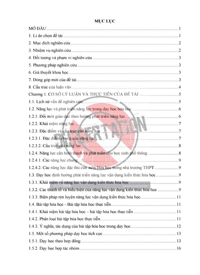 image for page Phát triển năng lực vận dụng kiến thức hóa học cho học sinh thông qua sử dụng bài tập thực tiễn chương nhóm Halogen