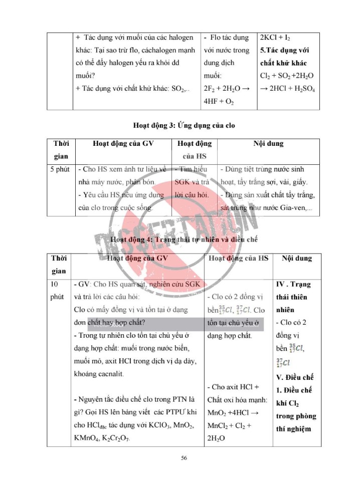 image for page Phát triển năng lực vận dụng kiến thức hóa học cho học sinh thông qua sử dụng bài tập thực tiễn chương nhóm Halogen