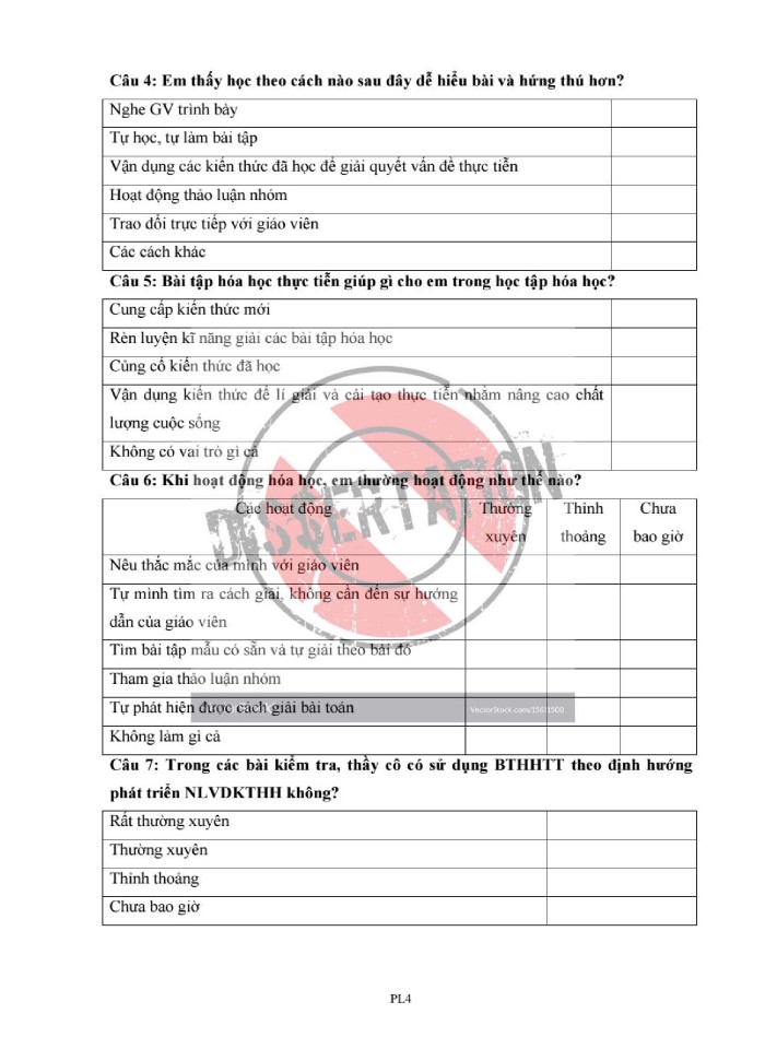 image for page Phát triển năng lực vận dụng kiến thức hóa học cho học sinh thông qua sử dụng bài tập thực tiễn chương nhóm Halogen