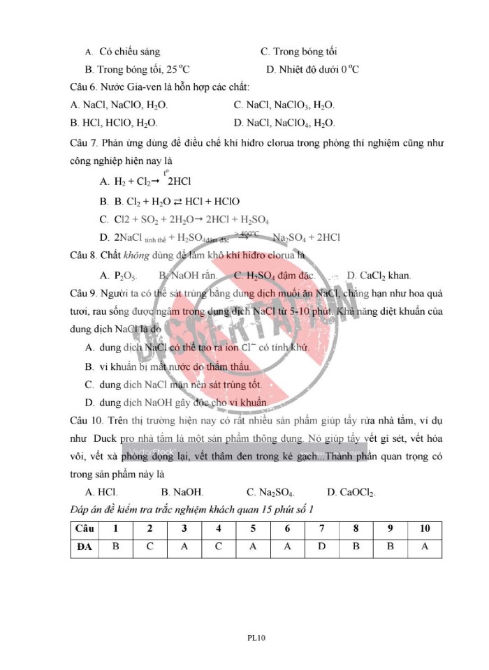 image for page Phát triển năng lực vận dụng kiến thức hóa học cho học sinh thông qua sử dụng bài tập thực tiễn chương nhóm Halogen