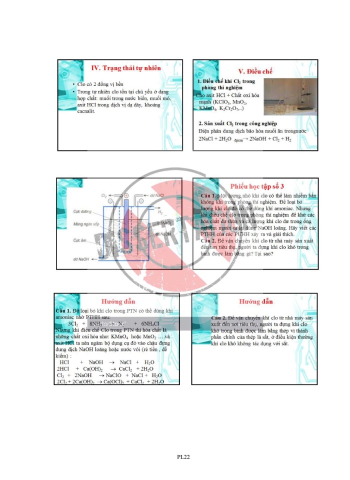 image for page Phát triển năng lực vận dụng kiến thức hóa học cho học sinh thông qua sử dụng bài tập thực tiễn chương nhóm Halogen