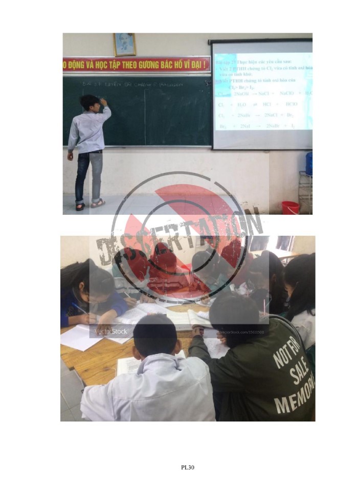 image for page Phát triển năng lực vận dụng kiến thức hóa học cho học sinh thông qua sử dụng bài tập thực tiễn chương nhóm Halogen