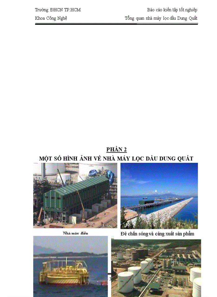 image for page Báo cáo kiến tập tốt nghiệp tại nhà máy lọc dầu Dung Quất
