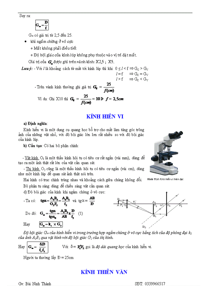 image for page Tóm tắt công thức và lí thuyết vật lý 11