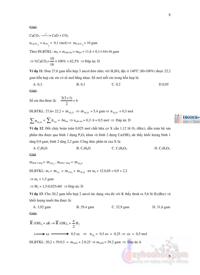 image for page 16 phương pháp và kỹ thuật giải nhanh bài tập trắc nghiệm hóa học