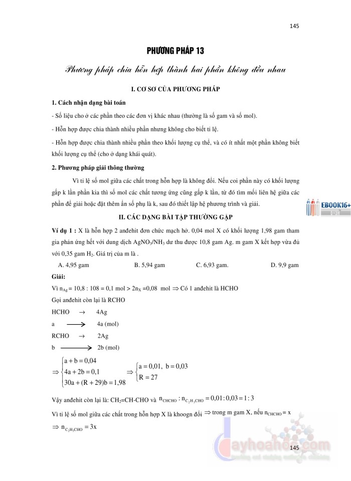 image for page 16 phương pháp và kỹ thuật giải nhanh bài tập trắc nghiệm hóa học