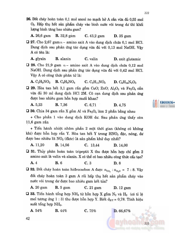 image for page 16 phương pháp và kỹ thuật giải nhanh bài tập trắc nghiệm hóa học