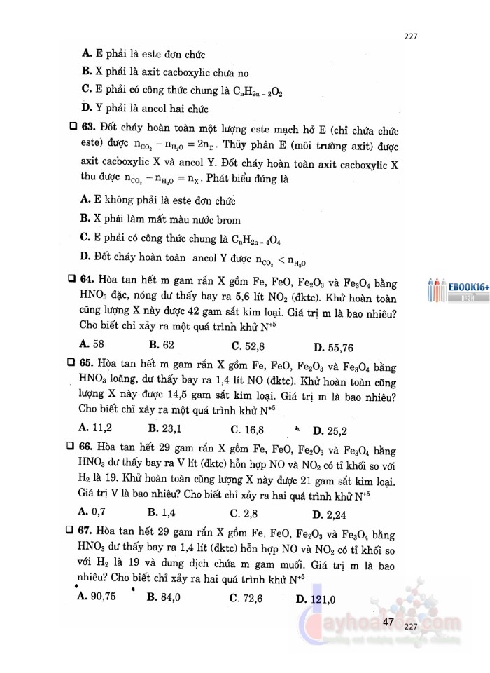 image for page 16 phương pháp và kỹ thuật giải nhanh bài tập trắc nghiệm hóa học