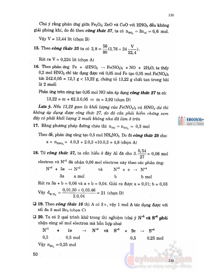 image for page 16 phương pháp và kỹ thuật giải nhanh bài tập trắc nghiệm hóa học