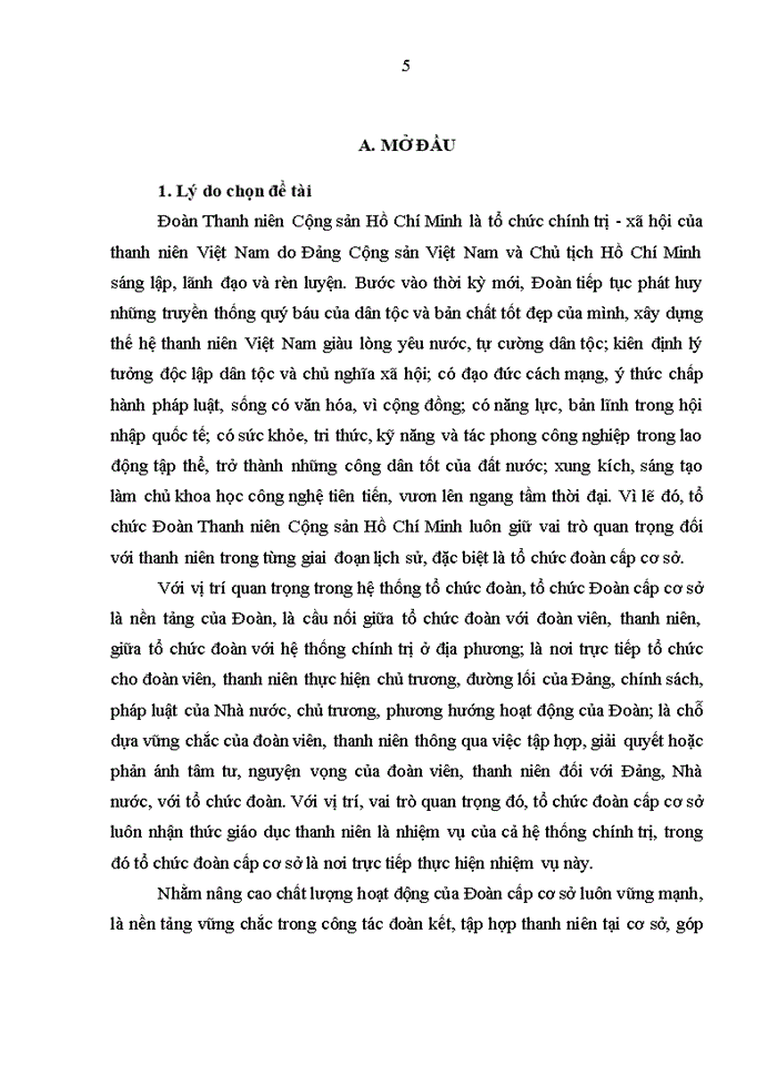 image for page Nâng cao chất lượng bí thư đoàn cấp cơ sở  trên địa bàn huyện nam đàn, tỉnh nghệ an trong giai đoạn hiện nay