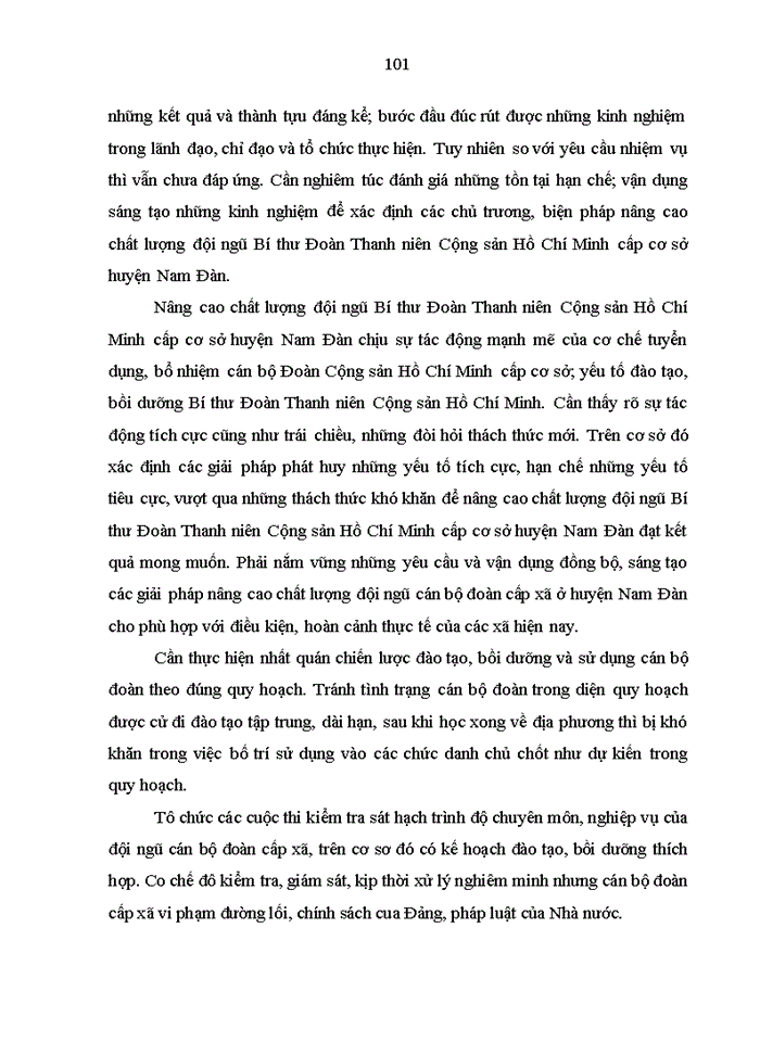 image for page Nâng cao chất lượng bí thư đoàn cấp cơ sở  trên địa bàn huyện nam đàn, tỉnh nghệ an trong giai đoạn hiện nay